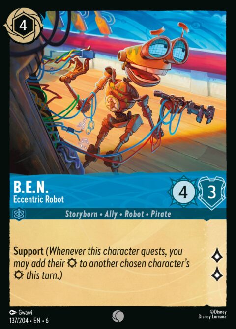 B.E.N. - Eccentric Robot - 6 #137 - Foil