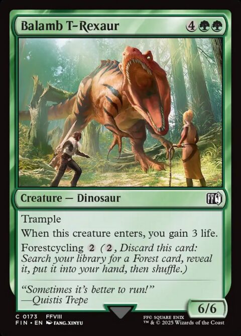 Balamb T-Rexaur - FIN #173 - Foil