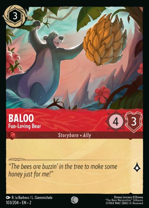 Baloo - Fun-Loving Bear - 2 #103 - Foil