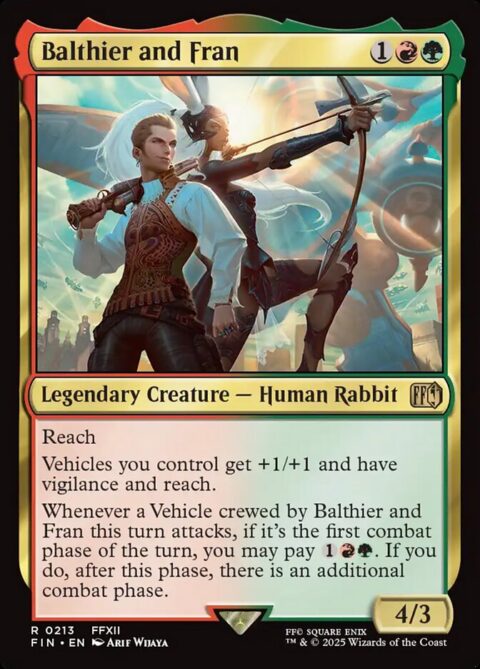Balthier and Fran - FIN #213 - Foil