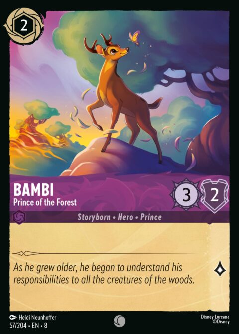 Bambi - Prince of the Forest - 8 #57 - Foil