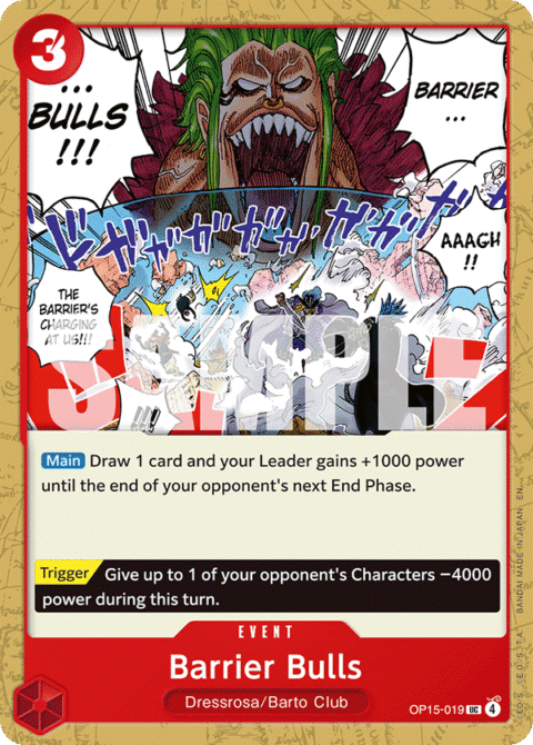 Barrier Bulls - OP15-EB04 #19 - Normal
