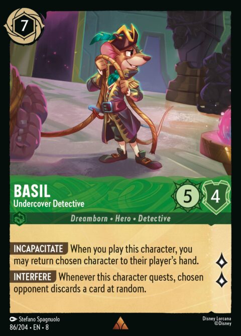 Basil - Undercover Detective - 8 #86 - Normal