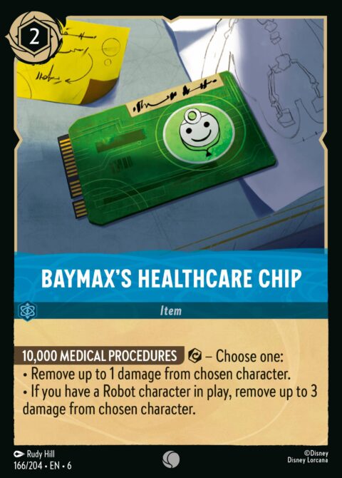 Baymax's Healthcare Chip - 6 #166 - Normal