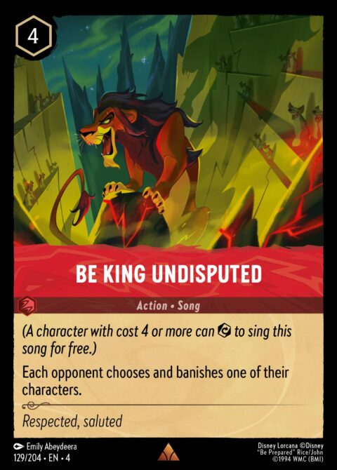 Be King Undisputed - 4 #129 - Normal