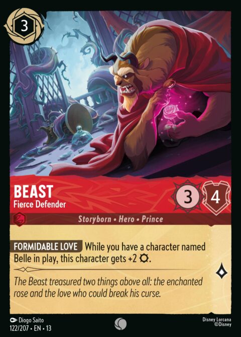 Beast - Fierce Defender - 13 #122 - Foil