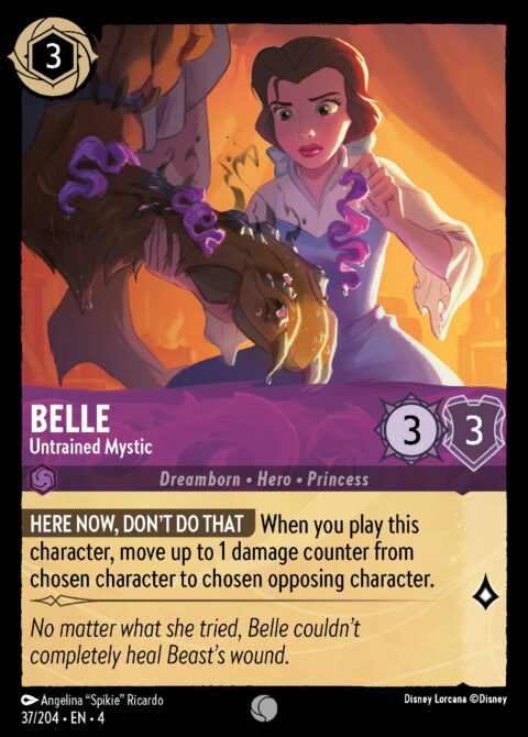 Belle - Untrained Mystic - 4 #37 - Foil