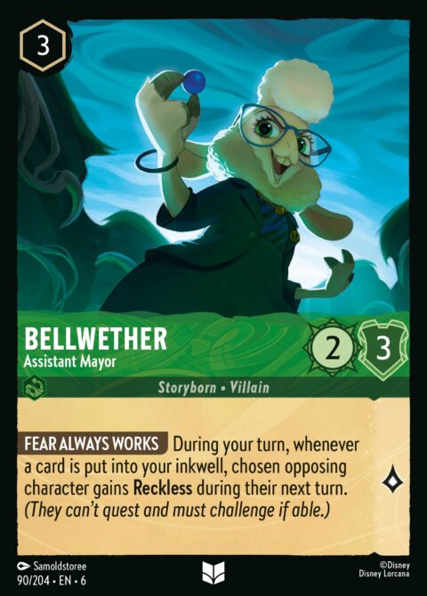 Bellwether - Assistant Mayor - 6 #90 - Normal