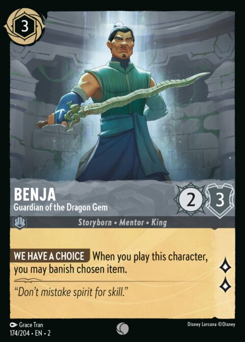 Benja - Guardian of the Dragon Gem - 2 #174 - Foil