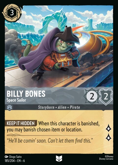Billy Bones - Space Sailor - 6 #185 - Normal