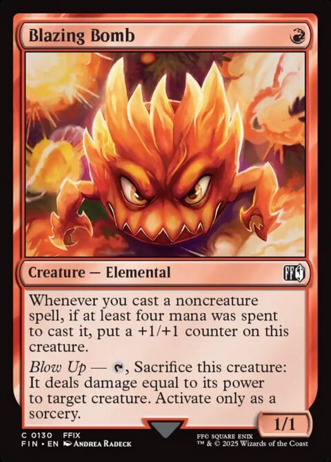 Blazing Bomb - FIN #130 - Nonfoil