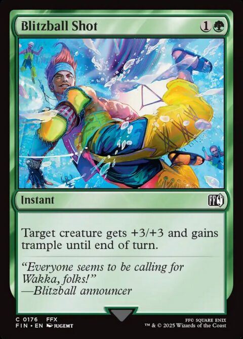 Blitzball Shot - FIN #176 - Foil