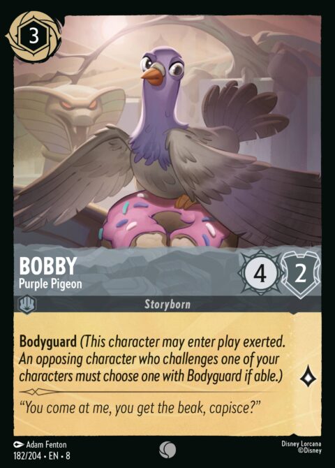Bobby - Purple Pigeon - 8 #182 - Normal
