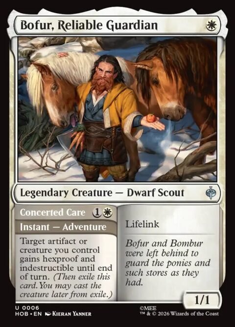 Bofur, Reliable Guardian // Concerted Care - HOB #6 - Normal