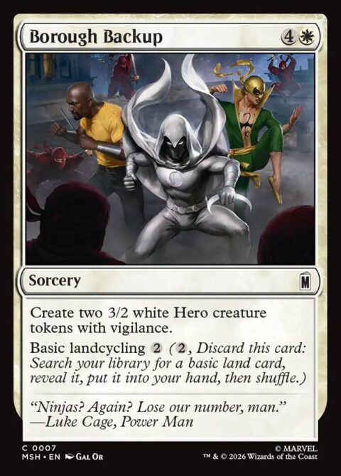 Borough Backup - MSH #7 - Foil