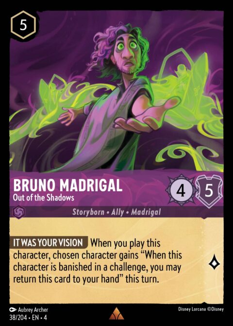 Bruno Madrigal - Out of the Shadows - 4 #38 - Normal