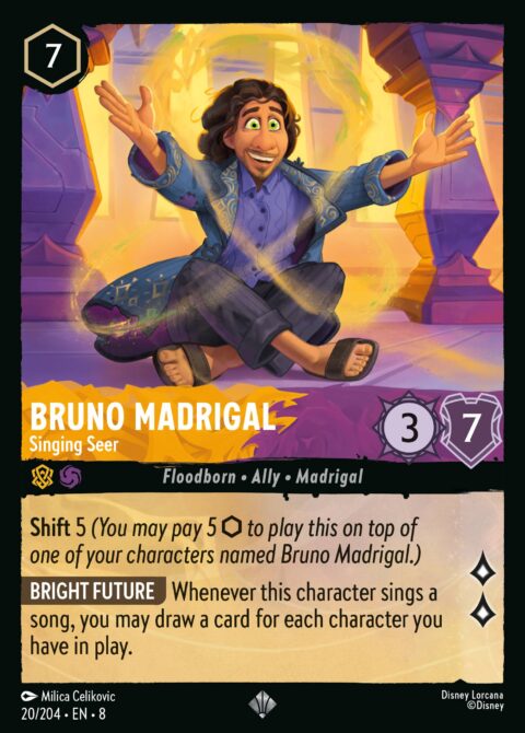 Bruno Madrigal - Singing Seer - 8 #20 - Foil