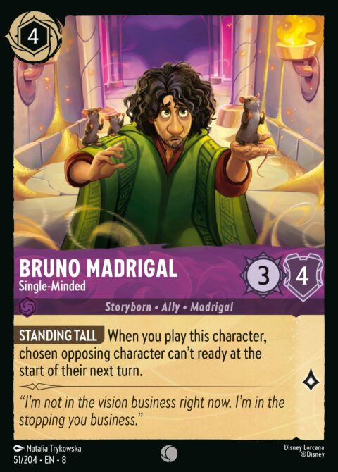 Bruno Madrigal - Single-Minded - 8 #51 - Foil