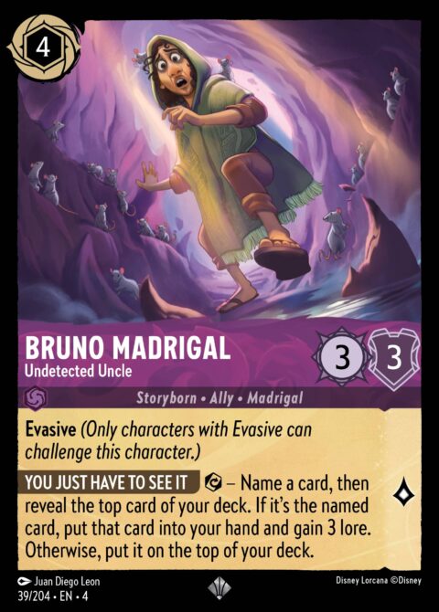 Bruno Madrigal - Undetected Uncle - 4 #39 - Foil
