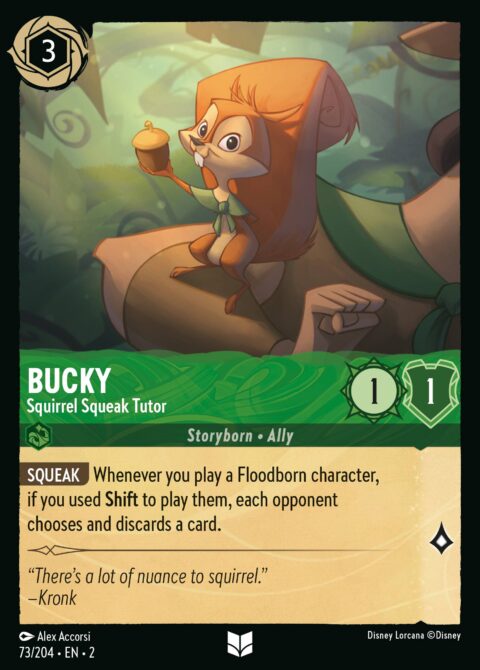 Bucky - Squirrel Squeak Tutor - 2 #73 - Normal