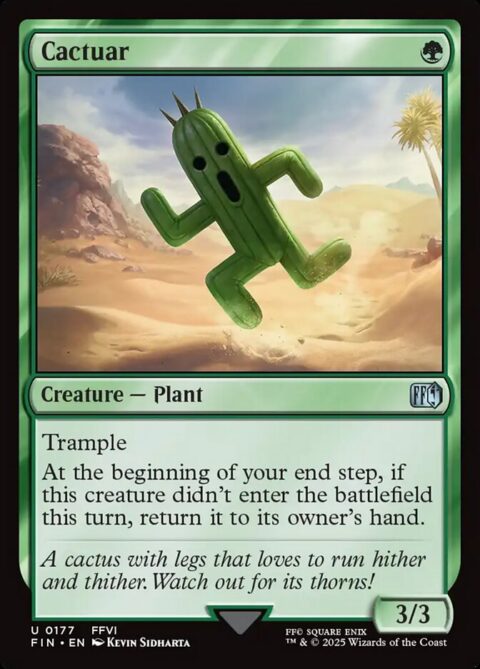 Cactuar - FIN #177 - Foil