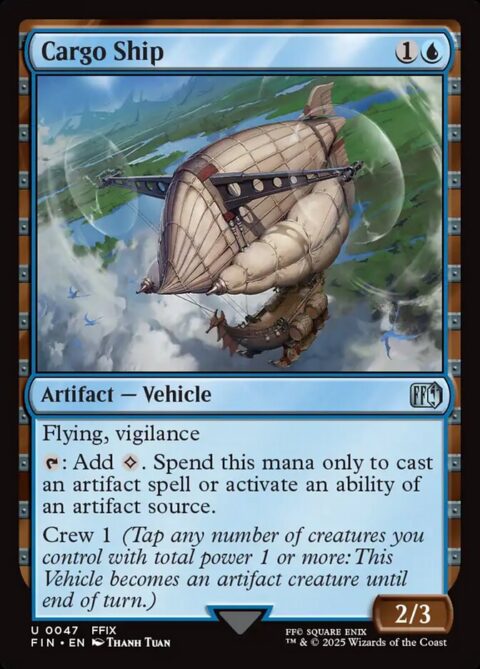 Cargo Ship - FIN #47 - Foil