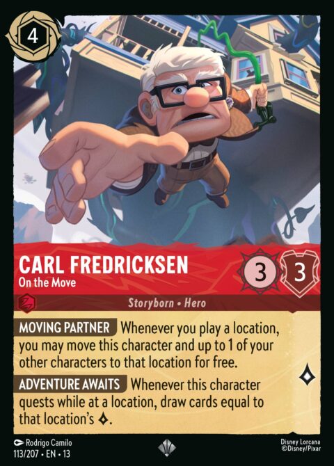 Carl Fredricksen - On the Move - 13 #113 - Foil