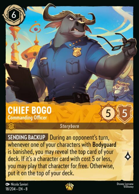 Chief Bogo - Commanding Officer - 8 #18 - Normal