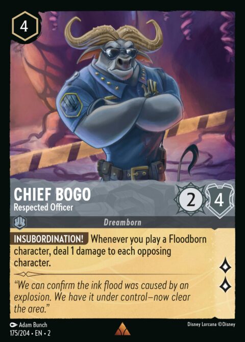 Chief Bogo - Respected Officer - 2 #175 - Normal