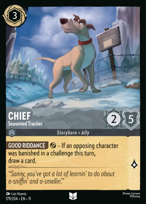 Chief - Seasoned Tracker - 11 #179 - Normal