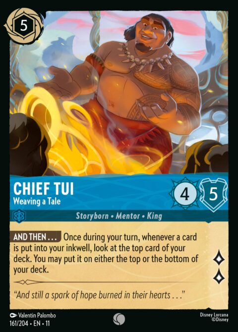 Chief Tui - Weaving a Tale - 11 #161 - Normal