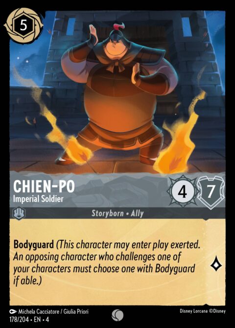 Chien-Po - Imperial Soldier - 4 #178 - Foil