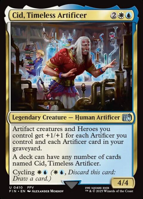 Cid, Timeless Artificer - FIN #410 - Foil