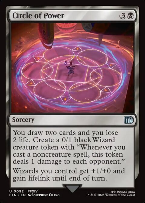 Circle of Power - FIN #92 - Foil