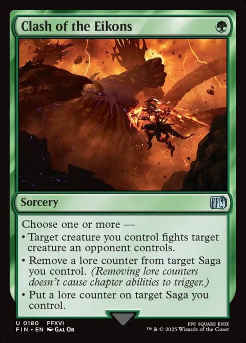 Clash of the Eikons - FIN #180 - Foil
