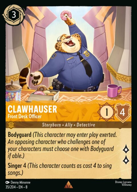 Clawhauser - Front Desk Officer - 8 #35 - Normal