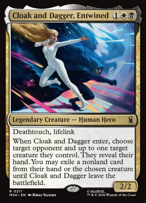 Cloak and Dagger, Entwined - MSH #211 - Foil