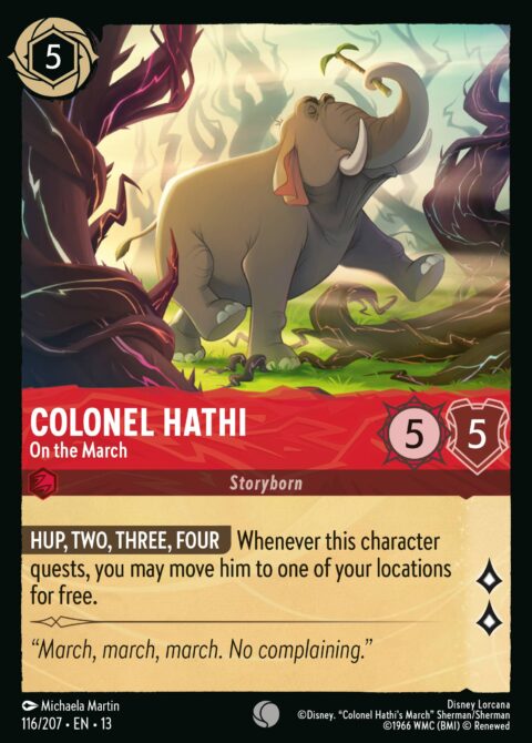 Colonel Hathi - On the March - 13 #116 - Normal