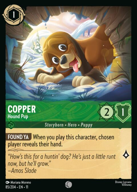 Copper - Hound Pup - 11 #85 - Foil