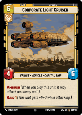 Corporate Light Cruiser - JTL #225 - Normal