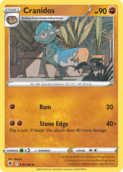 Cranidos - ASR #76 - Normal