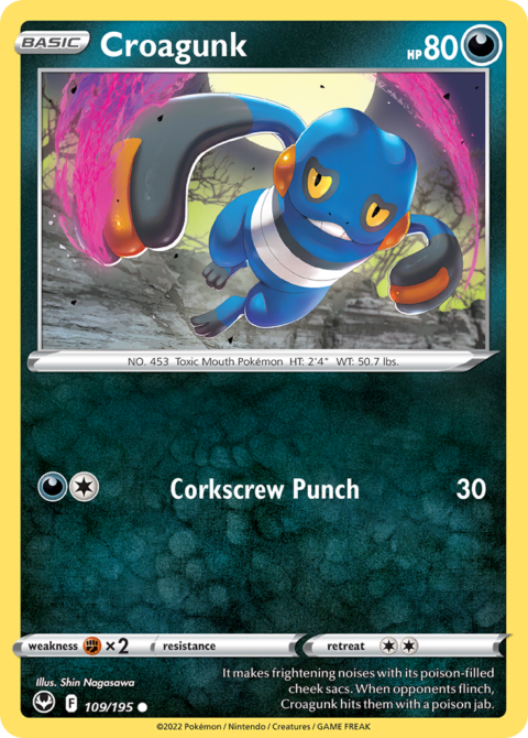Croagunk - SIT #109 - Normal