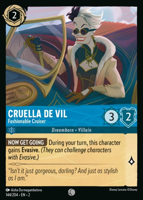 Cruella De Vil - Fashionable Cruiser - 2 #144 - Normal