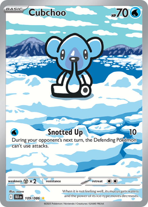Cubchoo - BLK #109 - Normal