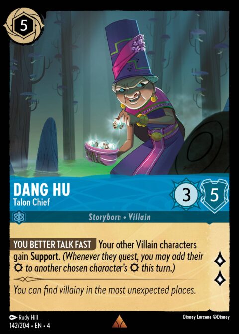 Dang Hu - Talon Chief - 4 #142 - Normal
