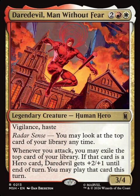 Daredevil, Man Without Fear - MSH #213 - Foil