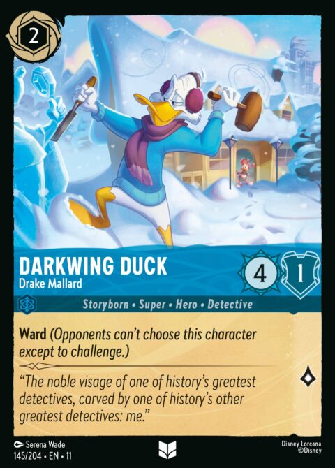 Darkwing Duck - Drake Mallard - 11 #145 - Normal
