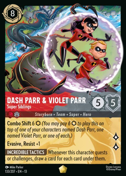 Dash Parr & Violet Parr - Super Siblings - 13 #133 - Normal