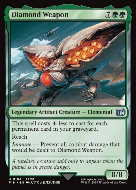 Diamond Weapon - FIN #183 - Foil