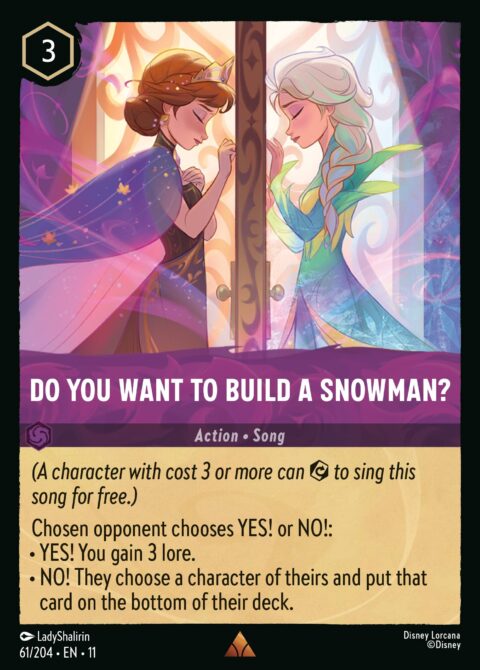 Do You Want to Build A Snowman? - 11 #61 - Normal